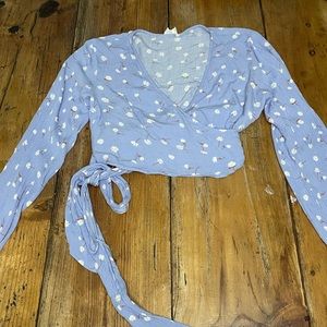 Cotton On Wrap Blouse